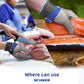 🧤 ¡50% DESCUENTO AHORA! 🥩 Guante de malla de acero inoxidable – Nivel de resistencia al corte A9 máximo – Ideal para carniceros y chefs – ¡adiós a los accidentes con cuchillos! 🔪🚫