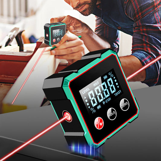 🔥 50 % DE DESCUENTO – Ángulo digital magnético con láser electrónico 📐✨