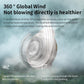 ❄️¡30 % DE DESCUENTO!💨Mini ventilador portátil con clip giratorio de 360°