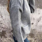 🔥 ¡Último día 50% de descuento!⏰Chaqueta de punto con cuello redondo y cremallera🧥
