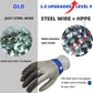 🧤 ¡50% DESCUENTO AHORA! 🥩 Guante de malla de acero inoxidable – Nivel de resistencia al corte A9 máximo – Ideal para carniceros y chefs – ¡adiós a los accidentes con cuchillos! 🔪🚫