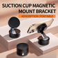 Ventosa de vacío plegable multifuncional Soporte magnético de doble cara para teléfono móvil