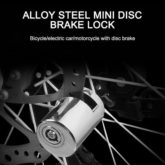 🎁🔒 ¡Compra 1, lleva 1 GRATIS! 🏍️🚲 Candado antirrobo para frenos de disco de motocicletas y bicicleta ✨