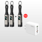 🔌⚡Cable de Llavero 4 en 1 – Carga Rápida y Siempre Contigo