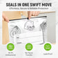 🎁🔥 ¡Compra 2, lleva 1 GRATIS! 🥢🌍 Bolsas de almacenamiento reutilizables con cierre de papel de aluminio ✨