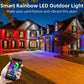 Luz Exterior LED Arcoíris Inteligente de Larga Duración - Luz inteligente