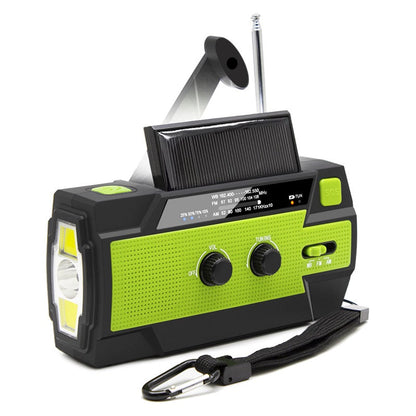 Radio de Emergencia Todo en Uno con Energía Solar