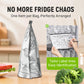 🎁🔥 ¡Compra 2, lleva 1 GRATIS! 🥢🌍 Bolsas de almacenamiento reutilizables con cierre de papel de aluminio ✨