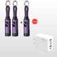 🔌⚡Cable de Llavero 4 en 1 – Carga Rápida y Siempre Contigo
