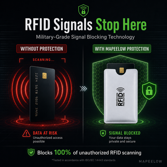 💳Fundas para Tarjetas de Crédito con Bloqueo RFID – Protección Slim Anti-Robo para Billetera 🔒