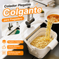 🥦¡50% DE DESCUENTO!🍅Cesta Escurridora Plegable para Fregadero con Colgador para Grifo