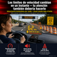 Pantalla de visualización frontal (HUD) Auto-GPS Tacómetro digital