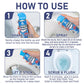 Espuma Activa para Inodoro: Limpieza Profunda que se Expande para Eliminar Manchas y Olores