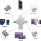 1TB USB OTG 4 en 1, Forma Cruz, Memoria USB para Fotos, Dispositivo de Almacenamiento USB Mini Portátil, Almacenamiento Externo
