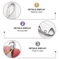 Tirador de cremallera universal desmontable (49 % de descuento)
