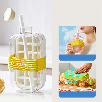 🧊Venta caliente del verano🔥Molde para cubitos de hielo Press-To-Cold&Kettle