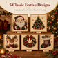 🎨💎Kit de manualidades de Navidad para crear un cuadro de diamantes con perlas