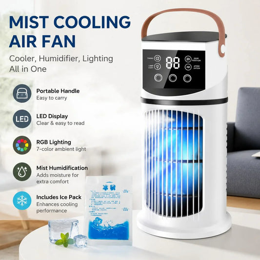 📢📢 50% de descuento ❄️ El enfriador de agua USB silencioso con 9 ajustes e iluminación RGB – Solo por tiempo limitado – Oferta de verano ☀️