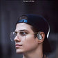 Auriculares Bluetooth con conducción ósea