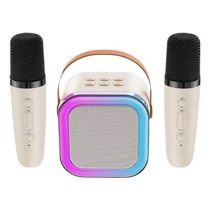 🔥Promoción de último día 49% de descuento -🎁Mini máquina de karaoke con micrófonos inalámbricos