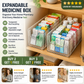🔥 Organizador de medicamentos transparente y telescópico — extensible, perfecto para un botiquín ordenado 💊🗄️