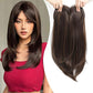 Topper de Cabello en Capas con Flequillo para Mujer con Pérdida de Volumen