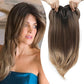 Topper de Cabello en Capas con Flequillo para Mujer con Pérdida de Volumen