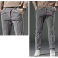 Pantalones casuales de pana gruesos para hombre