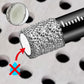 🔥50 % DE DESCUENTO🔥Brocas de vástago hexagonal para mármol / baldosas / piedra[Juego completo] 🛠️
