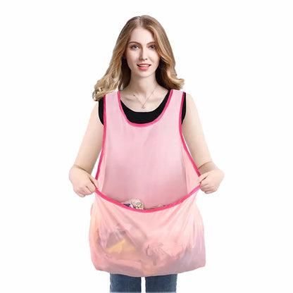 Portable Clothes Drying Apron