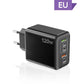 Cargador Rápido de 120W con 5 Puertos