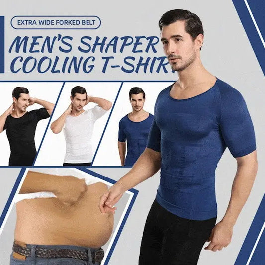 🔥Camiseta de compresión para hombre, corte ajustado, moldeadora del cuerpo