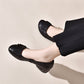 Women's Soft Round Toe Flats with Low Heel