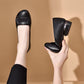 Women's Soft Round Toe Flats with Low Heel