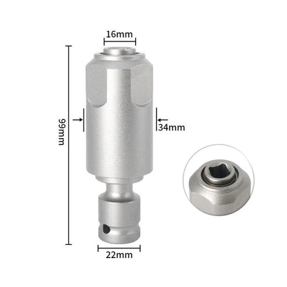 Adaptador de llave eléctrica a martillo de acero alto en carbono