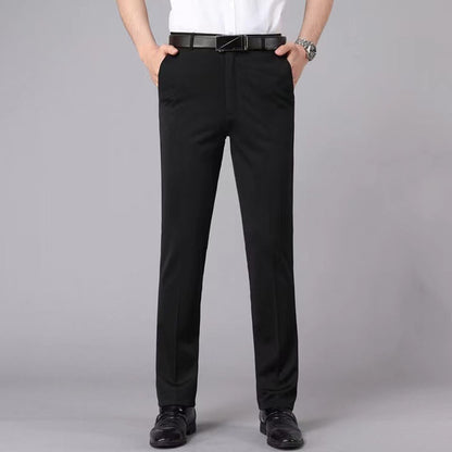 Pantalones de negocios de traje fino de verano para hombre