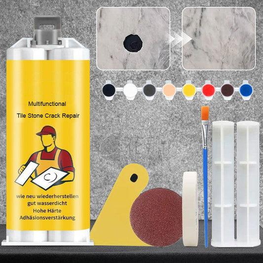 🔥Compre 2 y obtenga 1 gratis🔥 Kit multifuncional para reparar grietas en baldosas de piedra