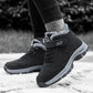 🔥Ideal regalo ✨- Mocasines de senderismo cálidos, antideslizantes e impermeables (forrados con forro polar cálido)