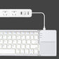 Teclado inalámbrico Bluetooth plegable para teléfono
