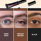 Tinte para cejas despegable, resistente al agua y de larga duración