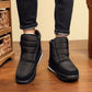 Men's Waterproof Snow Boots with Hook & Loop Strap