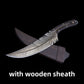 Cuchillo forjado para deshuesar plumas
