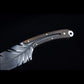 Cuchillo forjado para deshuesar plumas