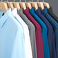 🌲Oferta navideña 50 % de descuento🌲Camisa de hombre con forro de felpa de color liso