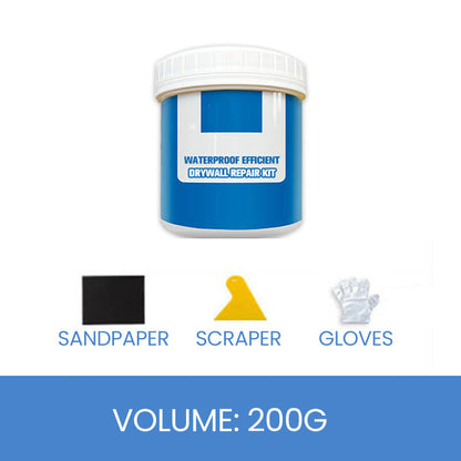 Kit de reparación de paneles de yeso impermeable y eficaz