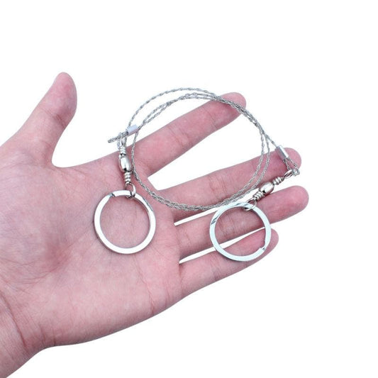 🔥BUY 1 GET 1 FREE🔥 Survival Gear Stainless Steel Wire Saw