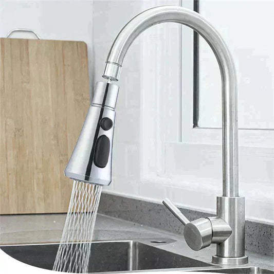 🔥¡Oferta de Navidad: hasta un 50% de descuento!⚡Cabezal rociador para grifo de cocina giratorio de 720° y 3 funciones