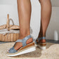 💖Venta limitada 50% de descuento💖Sandalias de cuña ortopédicas cómodas