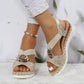 💖Venta limitada 50% de descuento💖Sandalias de cuña ortopédicas cómodas