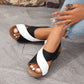🔥🏖️Sandalias casuales de punta abierta para mujer súper cómodas (9993 pares vendidos)